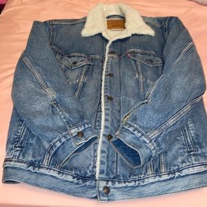 Men’s Levi’s Sherpa jean jacket
